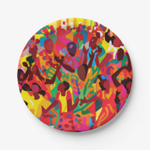 Freuen und fühlen Sie den Heiligen Geist Pappteller