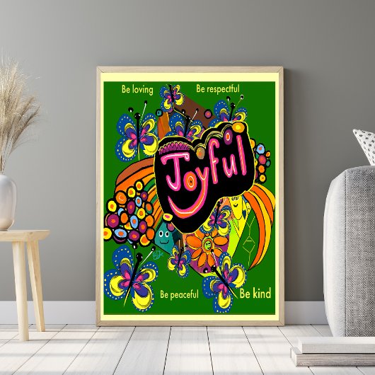 Freuen Whimsy: Eine Feier der Positivität Poster