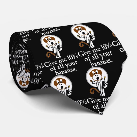 Freuender Affe Krawatte (Gerollt)