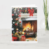 FREULICHE URLAUB UND DAS DENKEN AN "SIE" BEI CHRIS KARTE (Vorderseite)