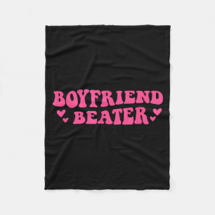 Freund Beater Lustig Freundin Humor Retro Groo Fleecedecke