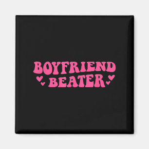 Freund Beater Lustiger Freundin Humor Retro Groo Magnet