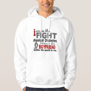 Freund bedeutet Welt zu mir Diabetes Hoodie
