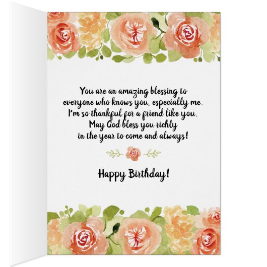 Freund Birthday, Hier ist mein Phantastischer Freu (Innen (Rechts))