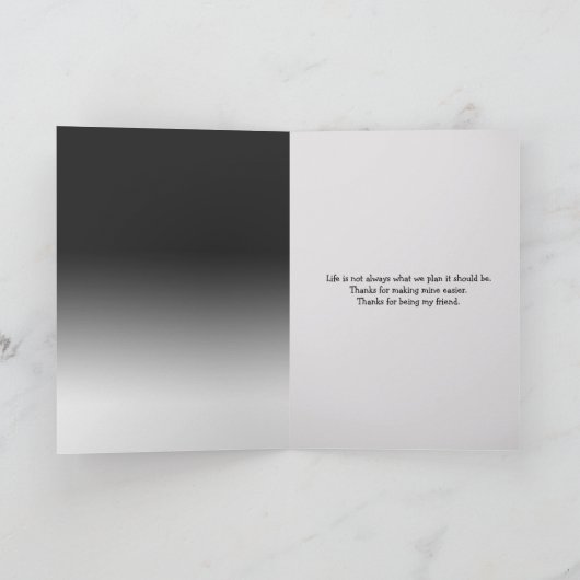 Freund Danke an Ladybugs Karte (Innenseite)