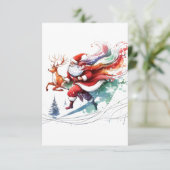 Freund Dankeskarte (Stehend Vorderseite)