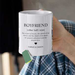 Freund-Definition-Foto-Collage Kaffeetasse