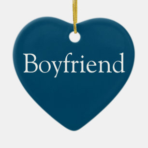 Freund Definition Modern Blau Lustig Keramik Ornament