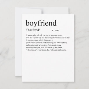 Freund-Definition Valentinstagskarte Feiertagskarte
