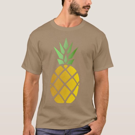 Freund der Ananas-Musik T-Shirt (Vorderseite)
