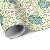 Freund der Erde Geschenkpapier (Rolleneckpunkt)