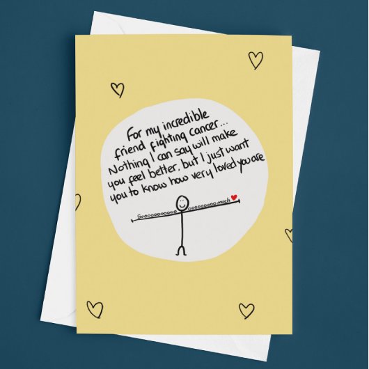 Freund, der Krebs überlebt Karte