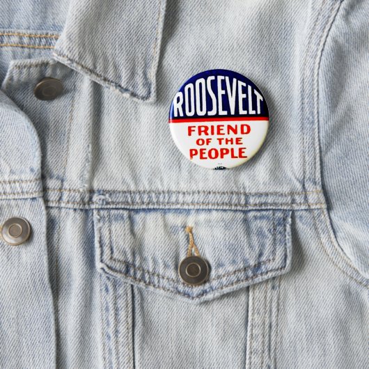 Freund der Leute - Knopf Button (Beispiel)