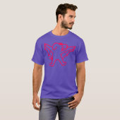 Freund des Bierhundes T-Shirt (Vorne ganz)