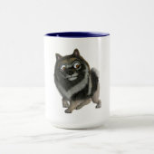 Freund des Keeshond A mögen nicht anderen! Tasse (Zentrum)