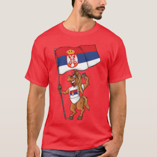 Freund des serbischen Fanpferdes T-Shirt