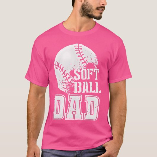Freund des Softball Pater T-Shirt (Vorderseite)