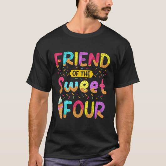 Freund des süßen 4. Eis Py T-Shirt (Vorderseite)