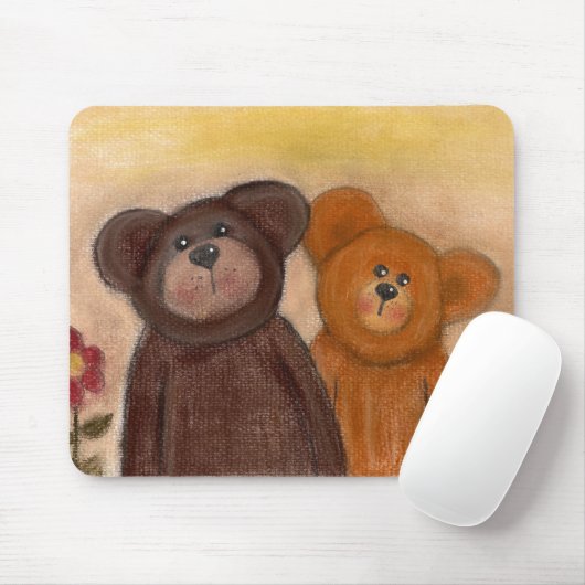 Freund des Teddybär-n Mousepad (Mit Mouse)