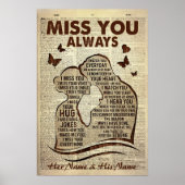 Freund/Ehemann im Himmel Vermisst Poster (Vorne)