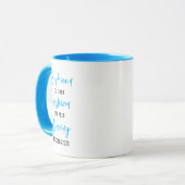 Freund Ehemann Vater Tasse | Personalisierter Vate (Vorderseite Links)