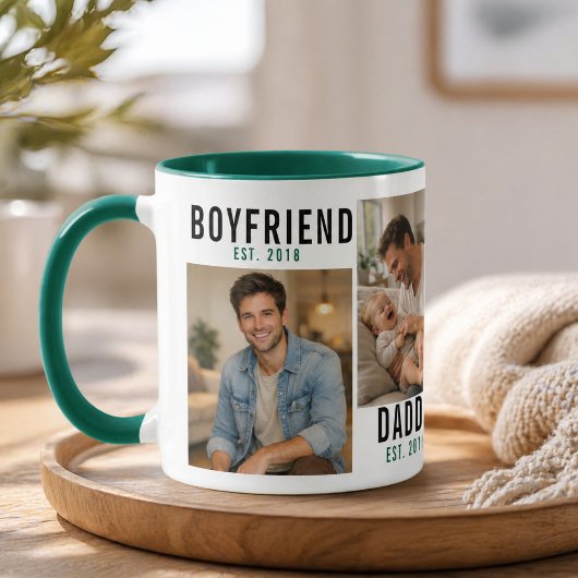 Freund Ehemann Vater Tasse | Personalisierter Vate