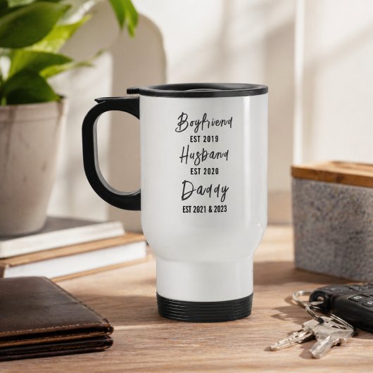 Freund Ehemann Vater Tasse | Personalisierter Vate