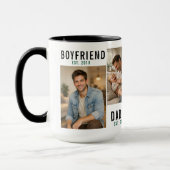 Freund Ehemann Vater Tasse | Personalisierter Vate (Links)