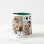 Freund Ehemann Vater Tasse | Personalisierter Vate (Zentrum)