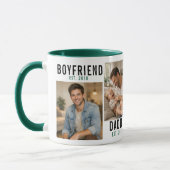 Freund Ehemann Vater Tasse | Personalisierter Vate (Links)