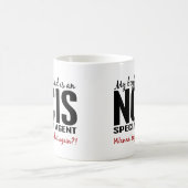 Freund ein NCIS Agent 1 Kaffeetasse (Mittel)