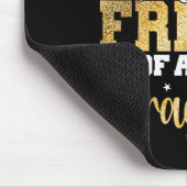 Freund eines 2024-Absolventen Cl Senior Abschluss Mousepad (Ecke)
