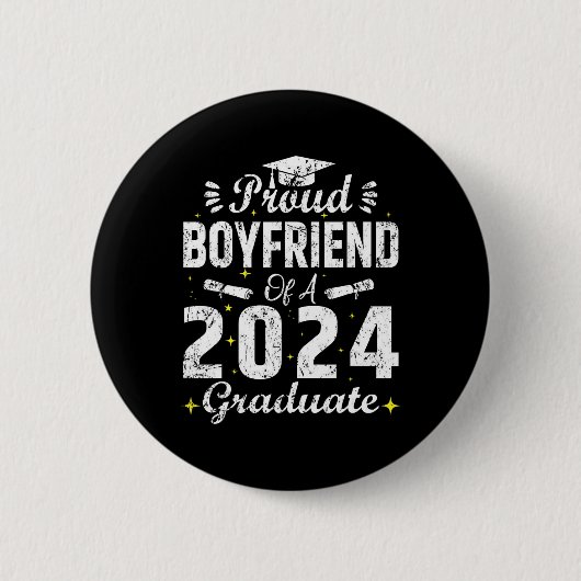 Freund eines Cl 2024 Graduate Abschluss Senior Button (Vorderseite)