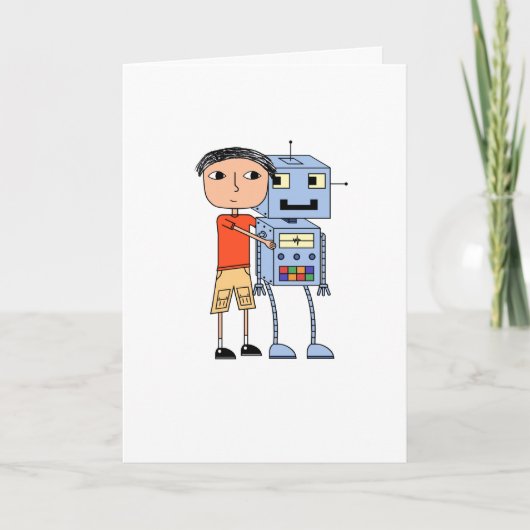 Freund-für immer - Gruß-Karte Karte (Vorderseite)