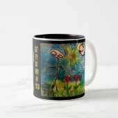 "Freund-für immer" Tasse (VorderseiteRechts)