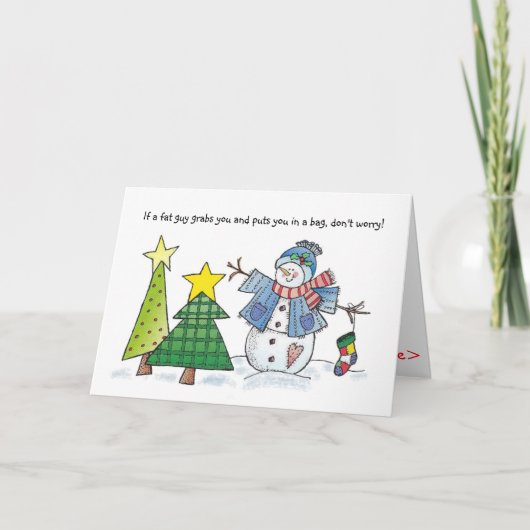 Freund für Weihnachtskarte Feiertagskarte (Vorderseite)