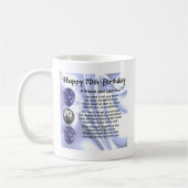 Freund-Gedicht - 70. Geburtstag Kaffeetasse (Links)