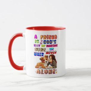 Freund Gottes Weg, um sicherzustellen, dass wir ni Tasse