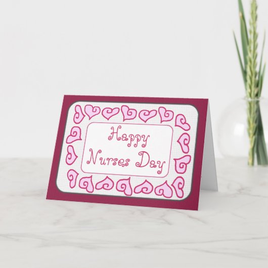 FREUND - Happy Nurses Day Customizable Card Karte (Vorderseite)