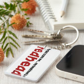 Freund ist ein Redhead Schlüsselanhänger (Vorderseite rechts)