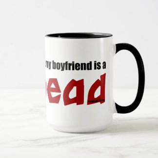 Freund ist ein Redhead Tasse