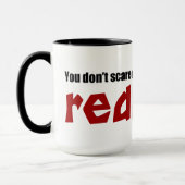 Freund ist ein Redhead Tasse (Links)