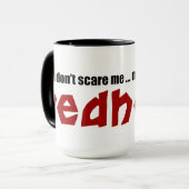 Freund ist ein Redhead Tasse (Vorderseite Links)