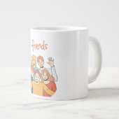 Freund Jumbo-Tasse (Vorderseite Rechts)