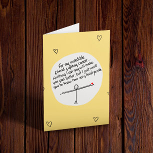 Freund kämpft gegen Krebs  Karte