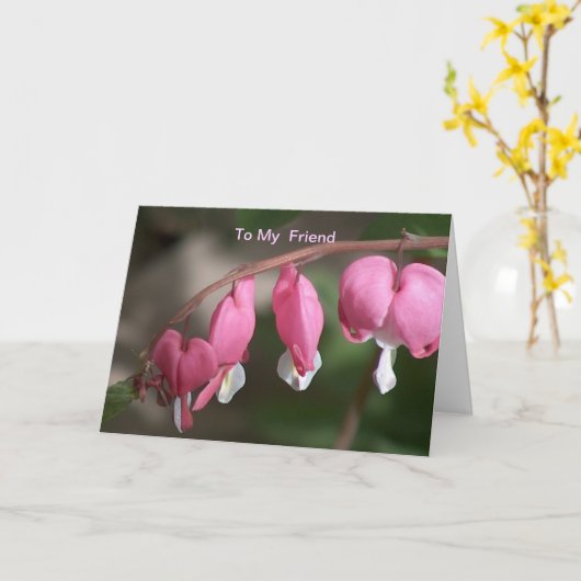 Freund Karte (Gelbe Blume)