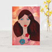 Freund Karte (Gelbe Blume)