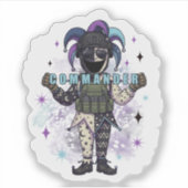 Freund Kommandant Void Jester Aufkleber (Vorderseite)