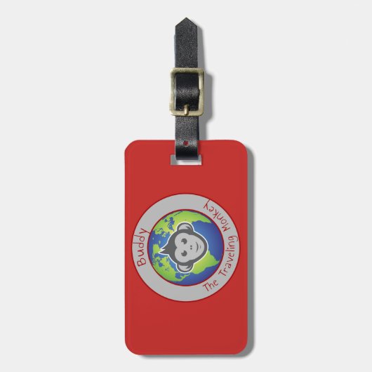 Freund-Logo-Gepäckanhänger Gepäckanhänger (Vorderseite vertikal)