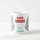 Freund-Manatis, TAUCHEN-FREUND Kaffeetasse (Mittel)